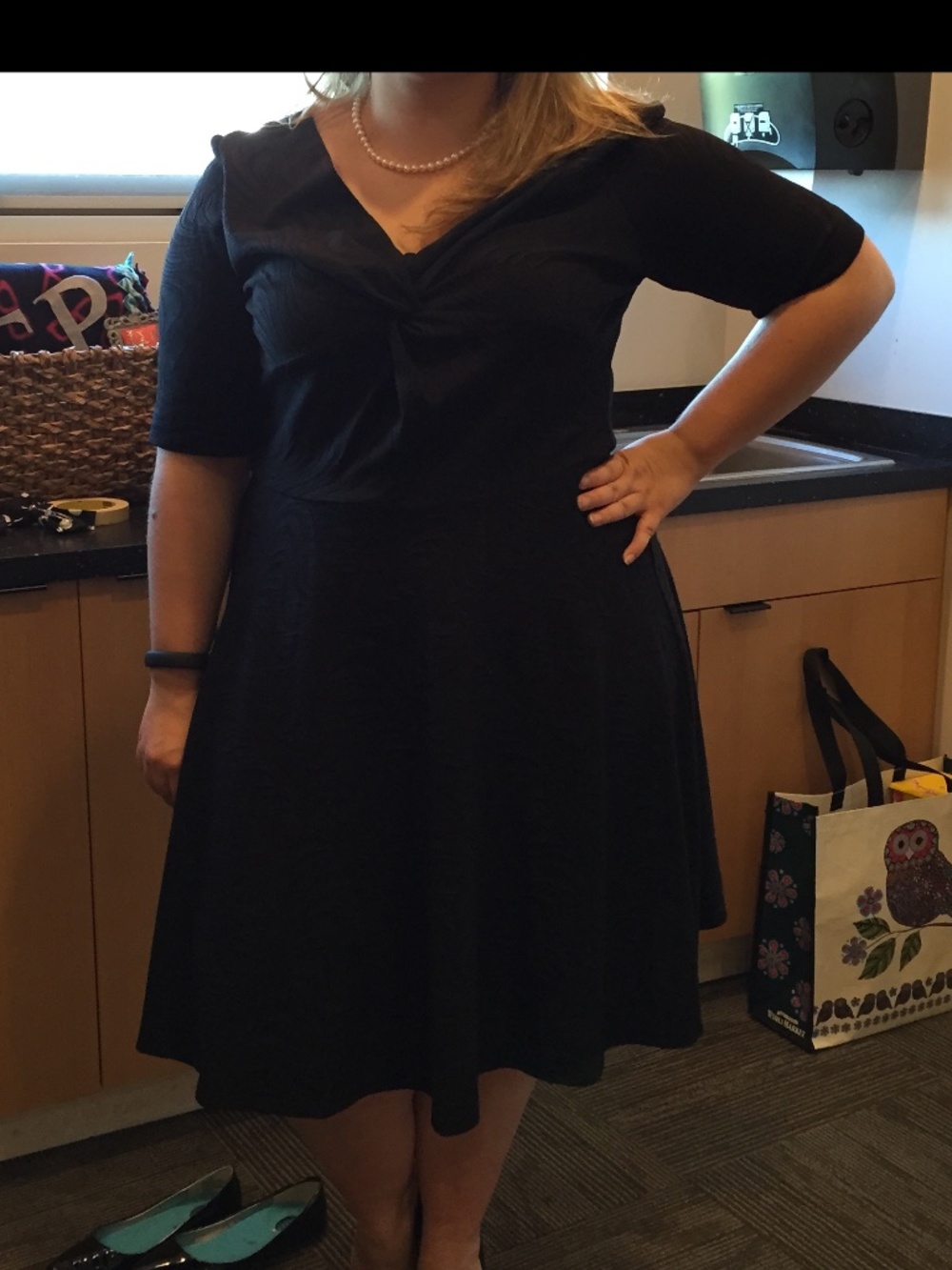 EUC Little Black Dress Gabby Skye 18 W